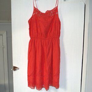 Urban Outfitters orange sundress